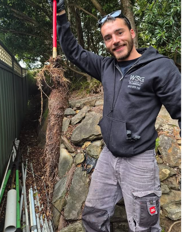 WSG Plumbing team on the job in Sydney